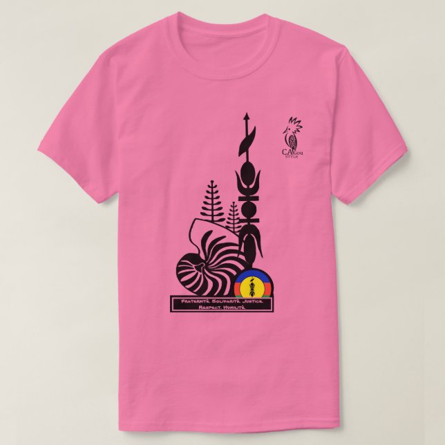 T-Shirt/Brüderlichkeit. Solidarität. Gerechtigkeit T-Shirt (Design vorne)