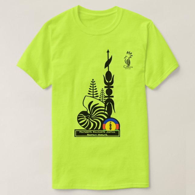 T-Shirt/Brüderlichkeit. Solidarität. Gerechtigkeit T-Shirt (Design vorne)