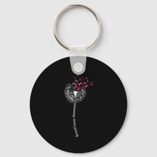 T-Shirt Brustkrebs-Bewusstsein Blume Rosa Schlüsselanhänger
