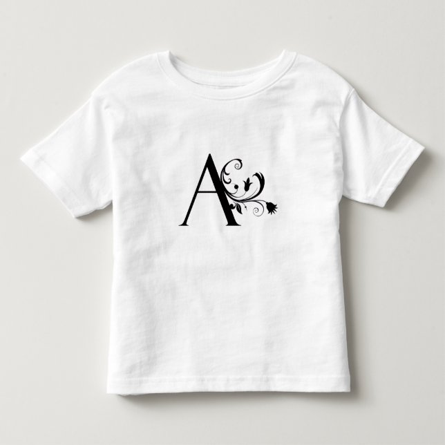 T-Shirt Buchstabe A (Vorderseite)