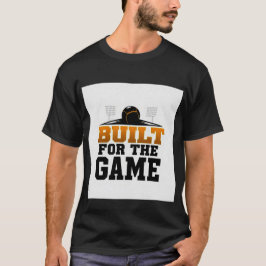T-Shirt Built for the Game Baseball-Stadion