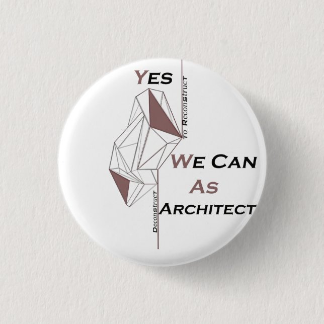 T - Shirt Button (Vorderseite)
