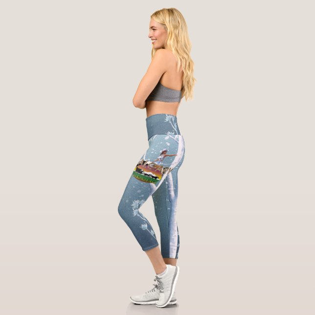 T-SHIRT Calgary Capri Leggings (Links)