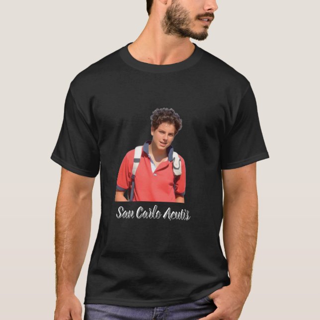 T-Shirt Carlo Acutis  (Vorderseite)