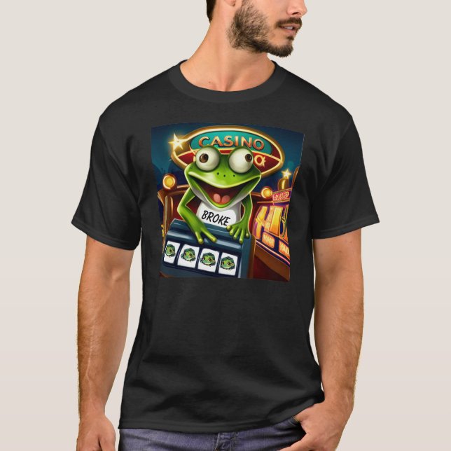T - Shirt Casino Frog (Vorderseite)
