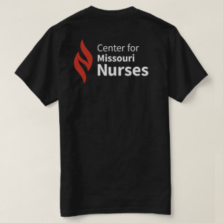 T-Shirt Center for Missouri Nurses Schwarz
