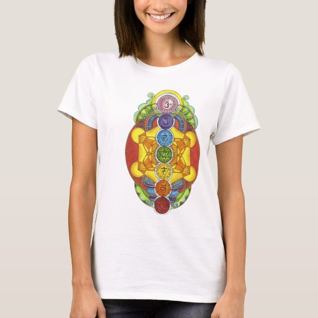 T-shirt Chakras (Vorderseite)