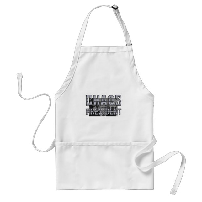 T-SHIRT Chaos Präsident Schürze (Vorne)