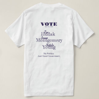 T - Shirt CHB Dems Hudak Montgomery Young