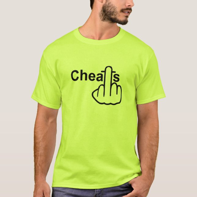 T - Shirt Cheats Gedreht (Vorderseite)