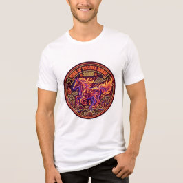 T-Shirt Chinesisches Sternzeichen Feuerpferd Tri-Blend Shirt