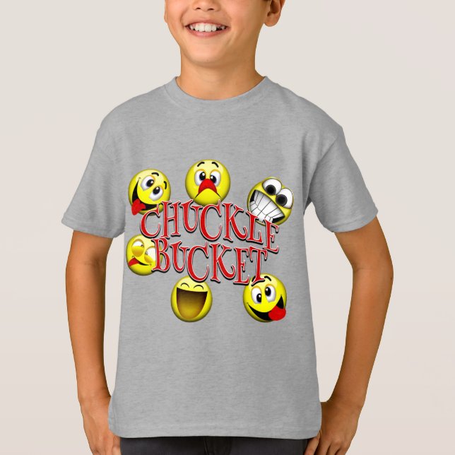 T - Shirt "CHUCKLE BUCKET" (Vorderseite)