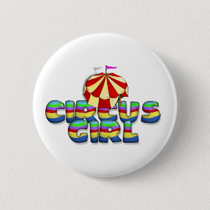 T-SHIRT Circus Girl Button