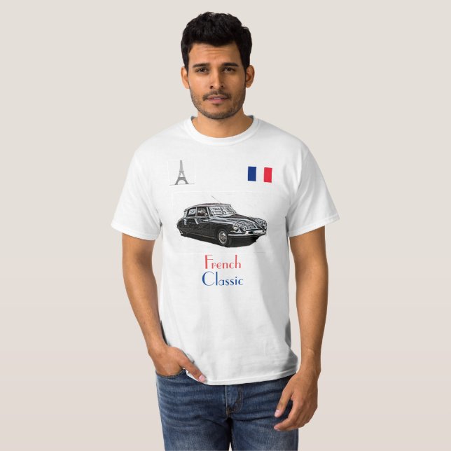 T - Shirt Citroen DS (Vorne ganz)