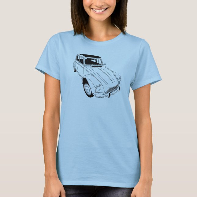 T - Shirt Citroen Dyane (Vorderseite)