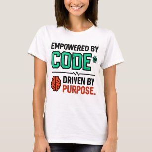 T-Shirt 'Code With Purpose'