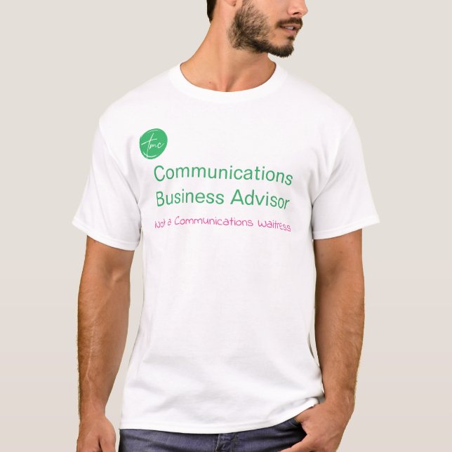 T-Shirt 'Communications Business Advisor'  (Vorderseite)