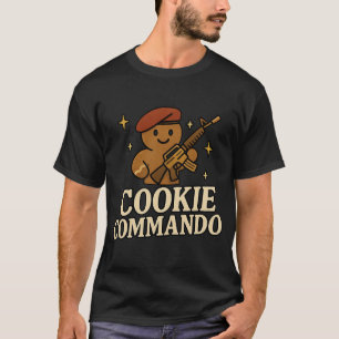 T-Shirt Cookie Kommando – Rote Beret Edition
