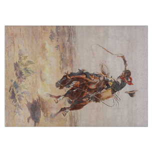 T-SHIRT Cowboy-Leben Schneidebrett