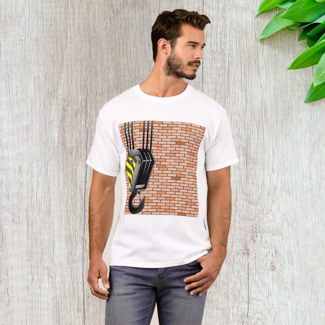 T - Shirt Crane und Hook Mens (Von Creator hochgeladen)