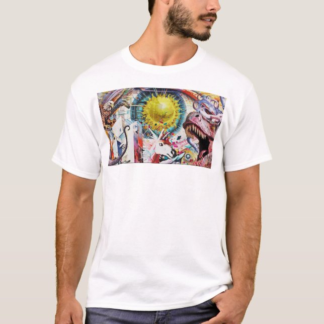 T - Shirt "Crazy Collage" (Vorderseite)