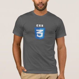 T - Shirt CSS3 (grau)