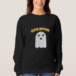 T-Shirt Cute Spook | Minimalist Kawaii Ghost Hallo Sweatshirt
