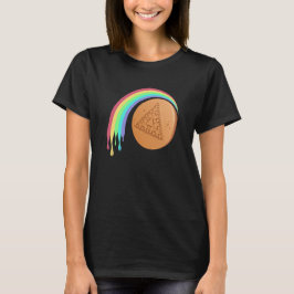 T - Shirt Dalgona Dreieck Melgende Regenbogen