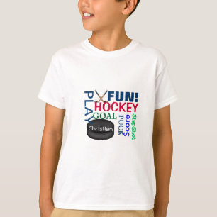 T-Shirt das GESCHENK Hockey LIEBHABERS fasste