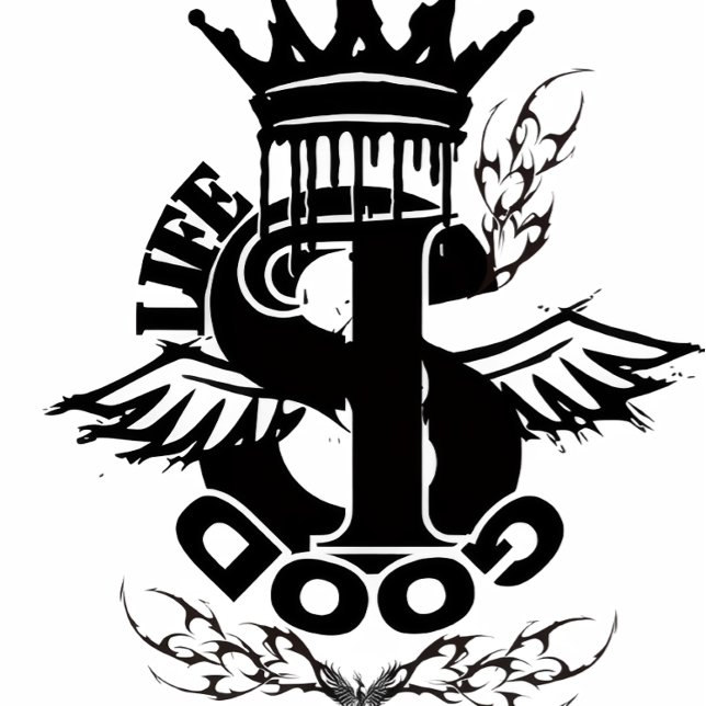 T - Shirt "Das Leben ist gut" Schlüsselanhänger (Von Creator hochgeladen)