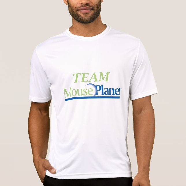 T - Shirt das microfiber Team MousePlanet Männer (Vorderseite)