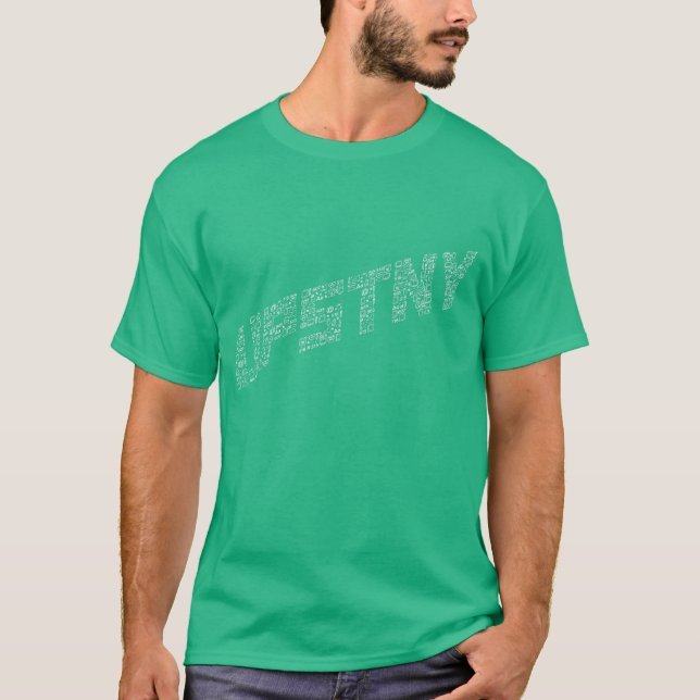 T-Shirt das UPSTNY der Männer (Vorderseite)