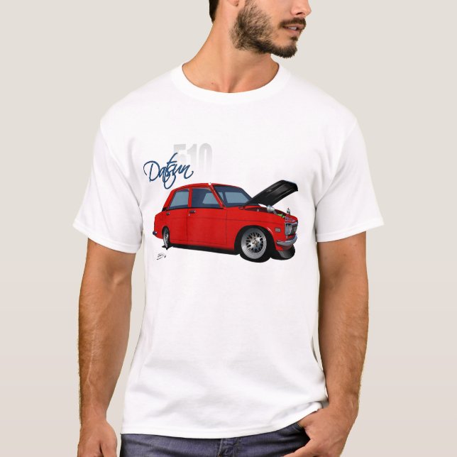T - Shirt Datsun 510 (Vorderseite)