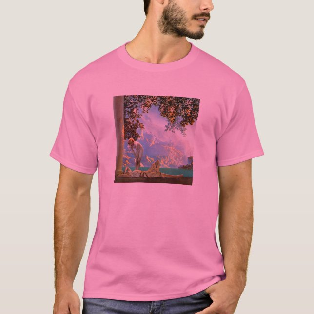 T - Shirt: Daybreak - von Maxfield Parrish T-Shirt (Vorderseite)