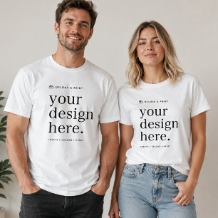 T-Shirt Dein Design hochladen