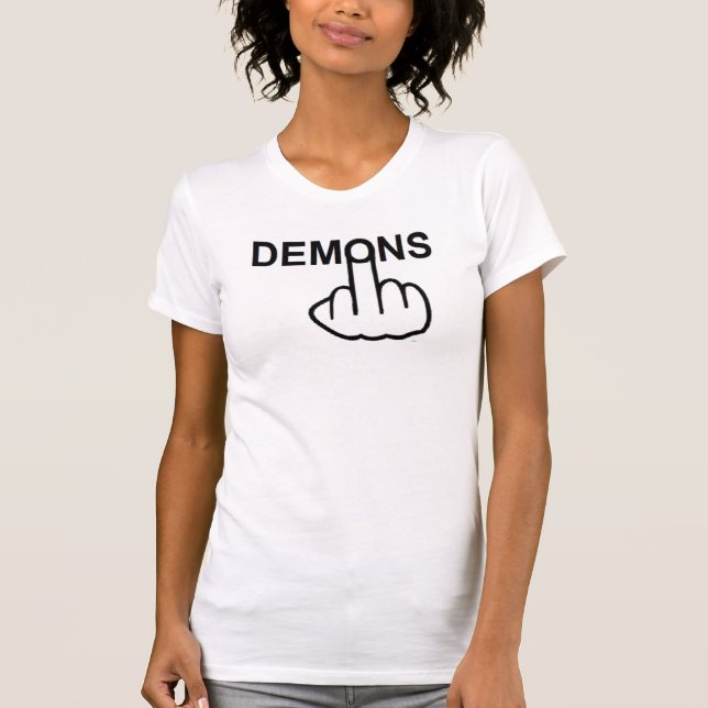 T - Shirt Demons Gedreht (Vorderseite)