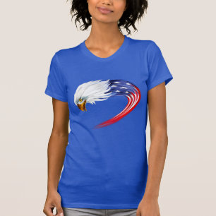 T - Shirt der Adlerflagge