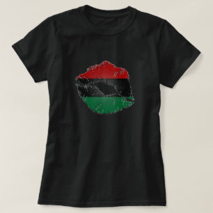 T - Shirt der afrozentrischen Lippen