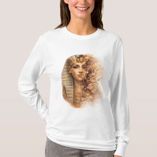 T-Shirt der altägyptischen Königin (Vorderseite)
