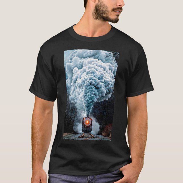 T - Shirt der alten Dampfbahn (Vorderseite)