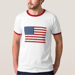 T - Shirt der amerikanischen Flagge