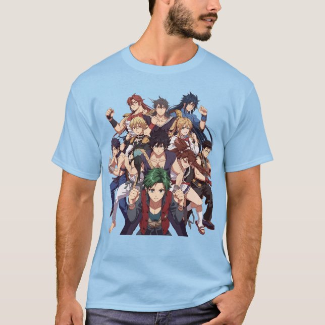 T - Shirt der Anime Heroes Group (Vorderseite)