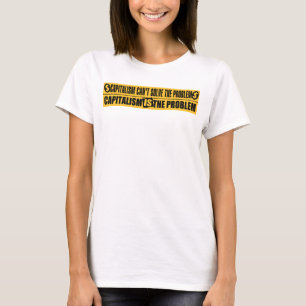 T - Shirt der Anti-kapitalismus der Frauen