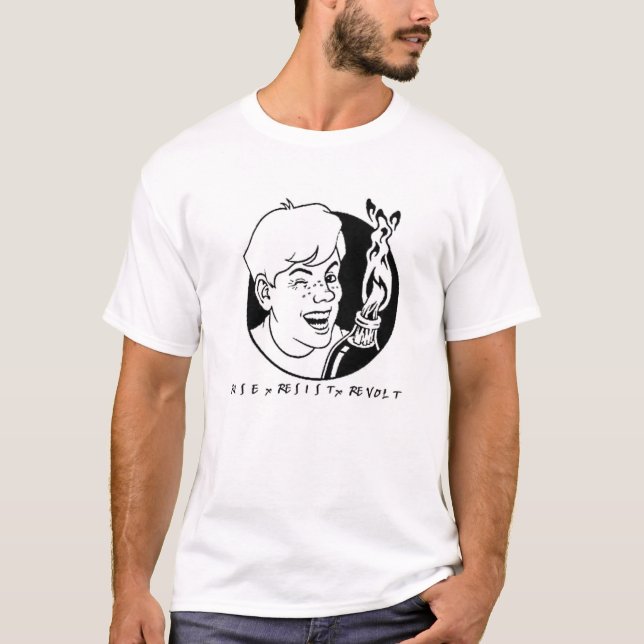 T-SHIRT der Aufruhr der Männer (Vorderseite)