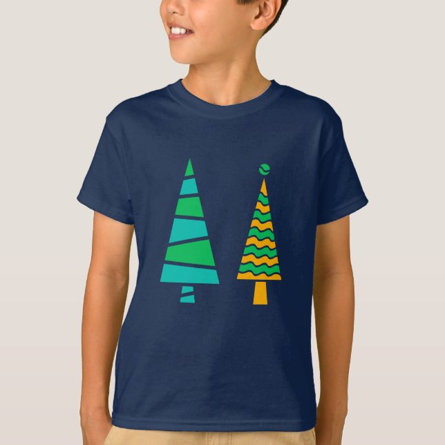 T - Shirt der Bäume (Kind) (Vorderseite)
