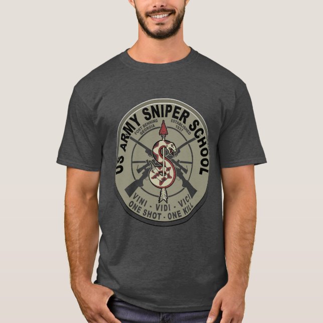 T - Shirt der beruflichen Marksman-Schule (Vorderseite)