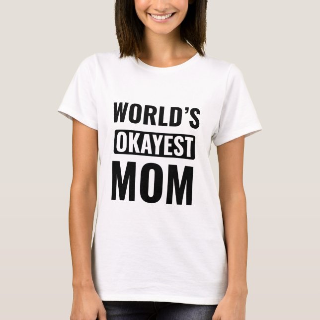 T - Shirt der besten Mama der Welt (Vorderseite)
