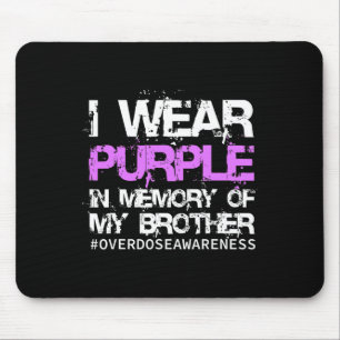 T-Shirt der Bewusstsein, das ich im Gedächtnis mei Mousepad
