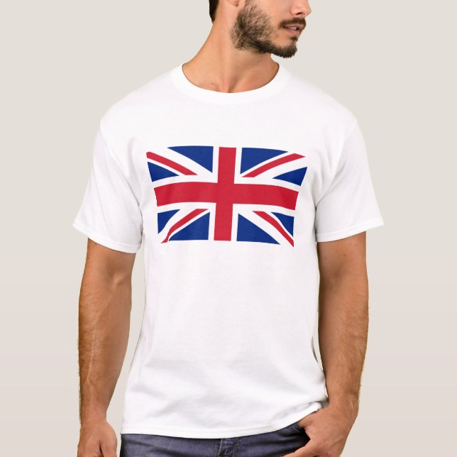 T - Shirt der britischen Flagge (Vorderseite)