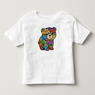 T - Shirt der coolen Graffiti Bärenkinder
